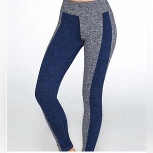 FP MOVEMENT by FREE PEOPLE Boro Colorblock Leggings Blue & Gray Women’s Small